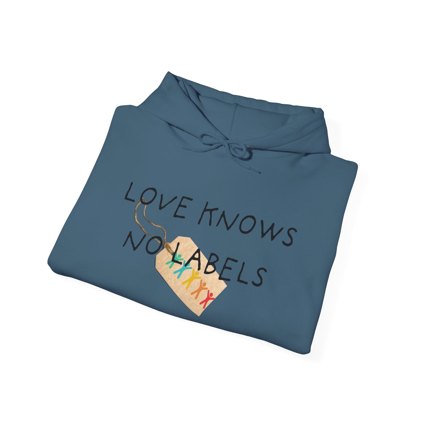 Love knows no labels | Hoodie | Autism Awareness | Diversity and Inclusivity