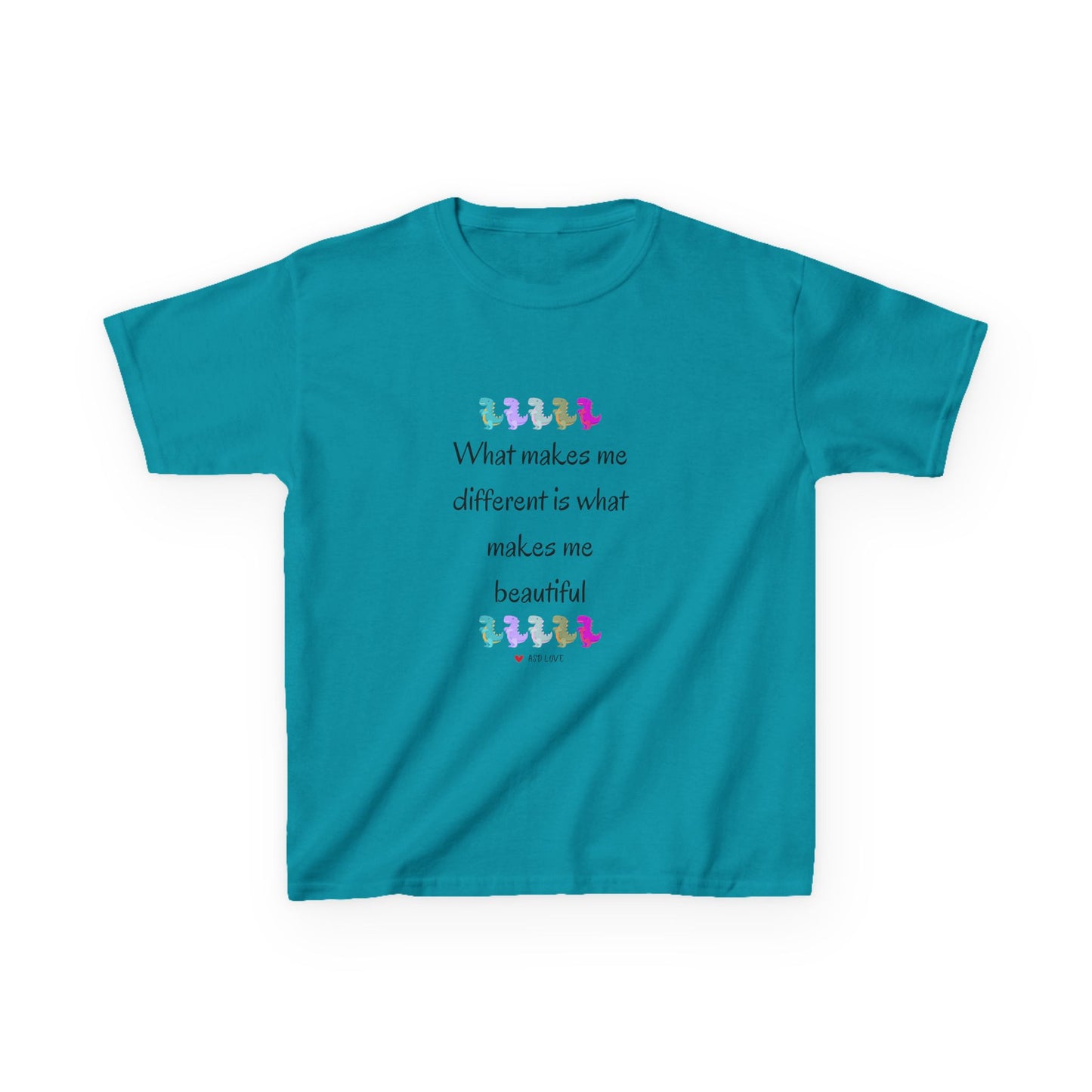 Different is Beautiful - Autism Awareness Kids Tee
