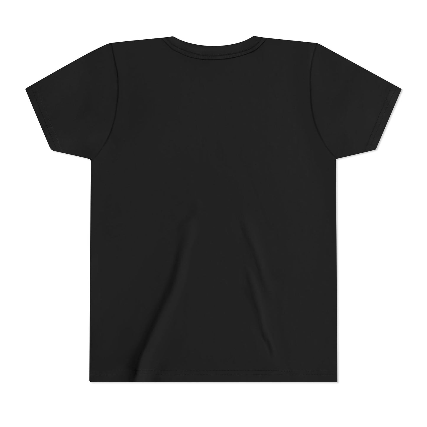 Kawaii Smiling Shamrock Youth Tee | Cute Clover St. Patrick's Day Shirt