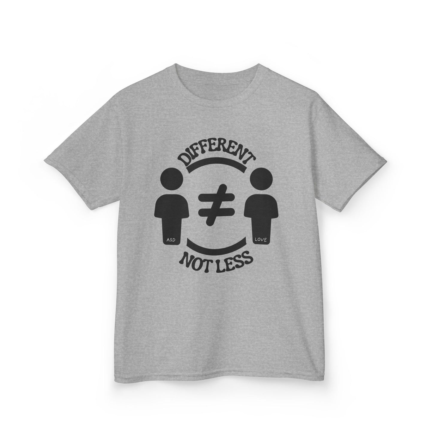 Different Not Less - Equality Autism Awareness kids Tee