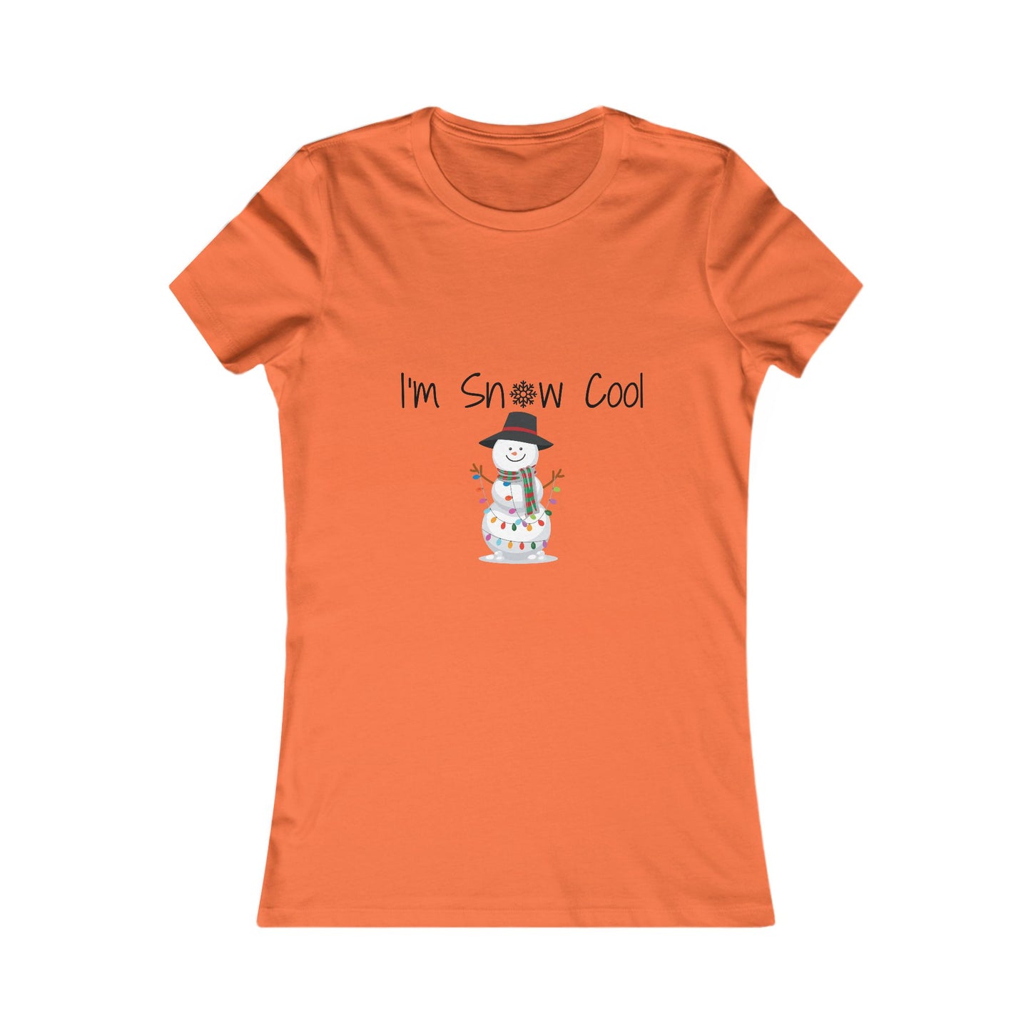 I'm Snow Cool Winter Shirt - Fun Snowman Holiday Tee