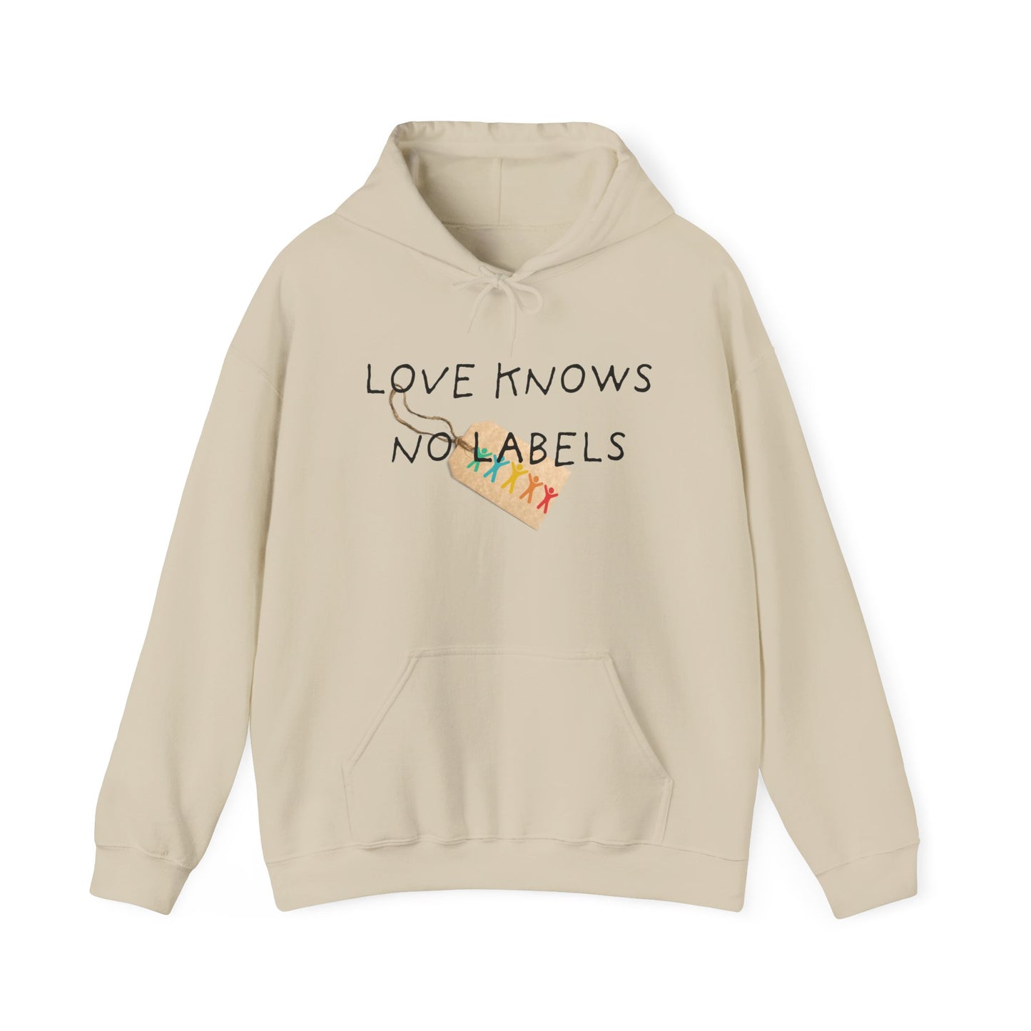 Love knows no labels | Hoodie | Autism Awareness | Diversity and Inclusivity