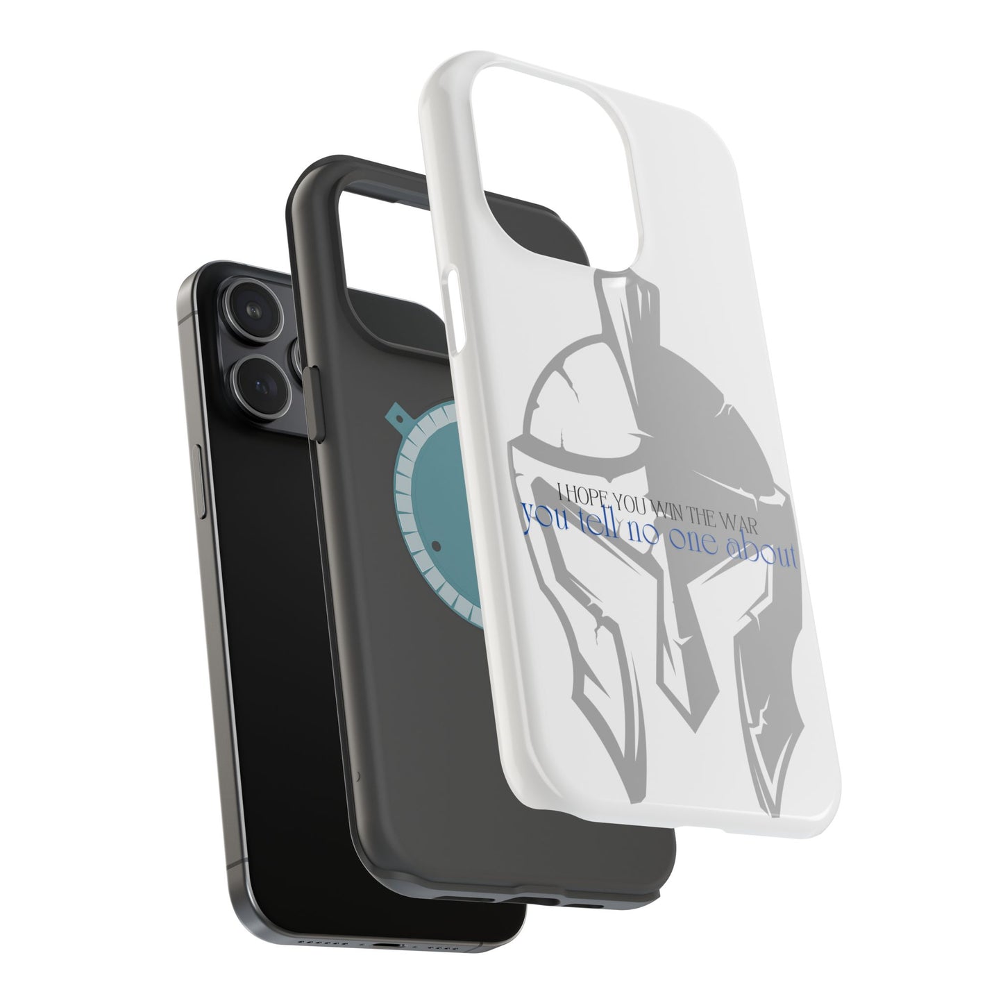 Spartan Strength: Win the War You Tell No One About - Mental Health Awareness Phone Case