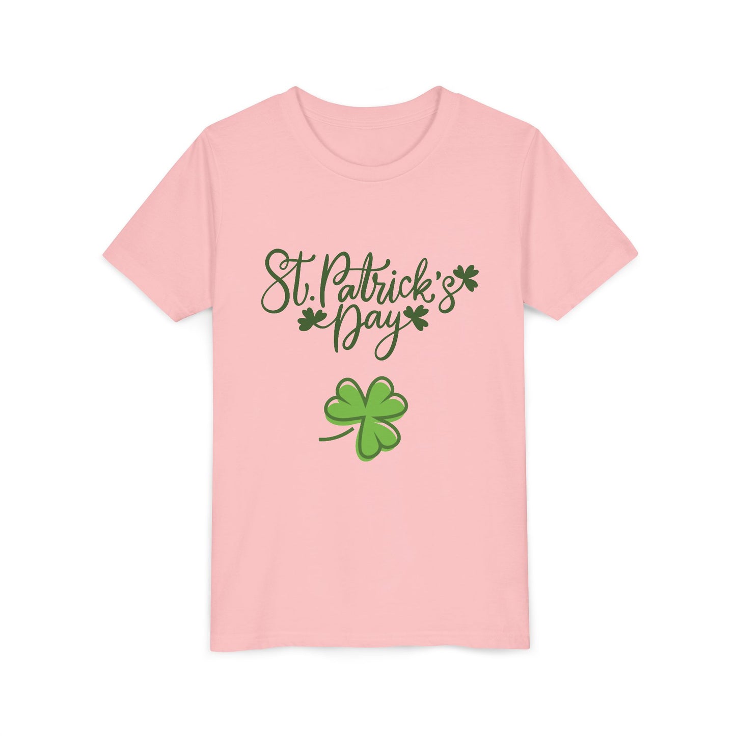 St. Patrick's Day Shamrock Youth Tee | Kids Irish Holiday Shirt