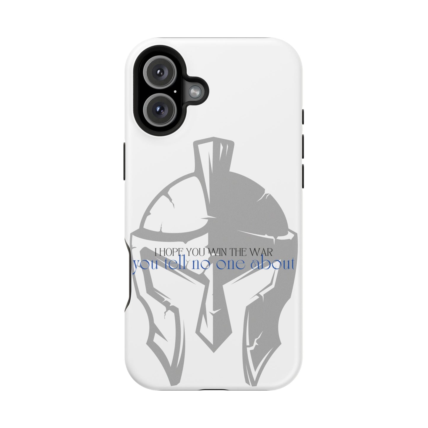 Spartan Strength: Win the War You Tell No One About - Mental Health Awareness Phone Case