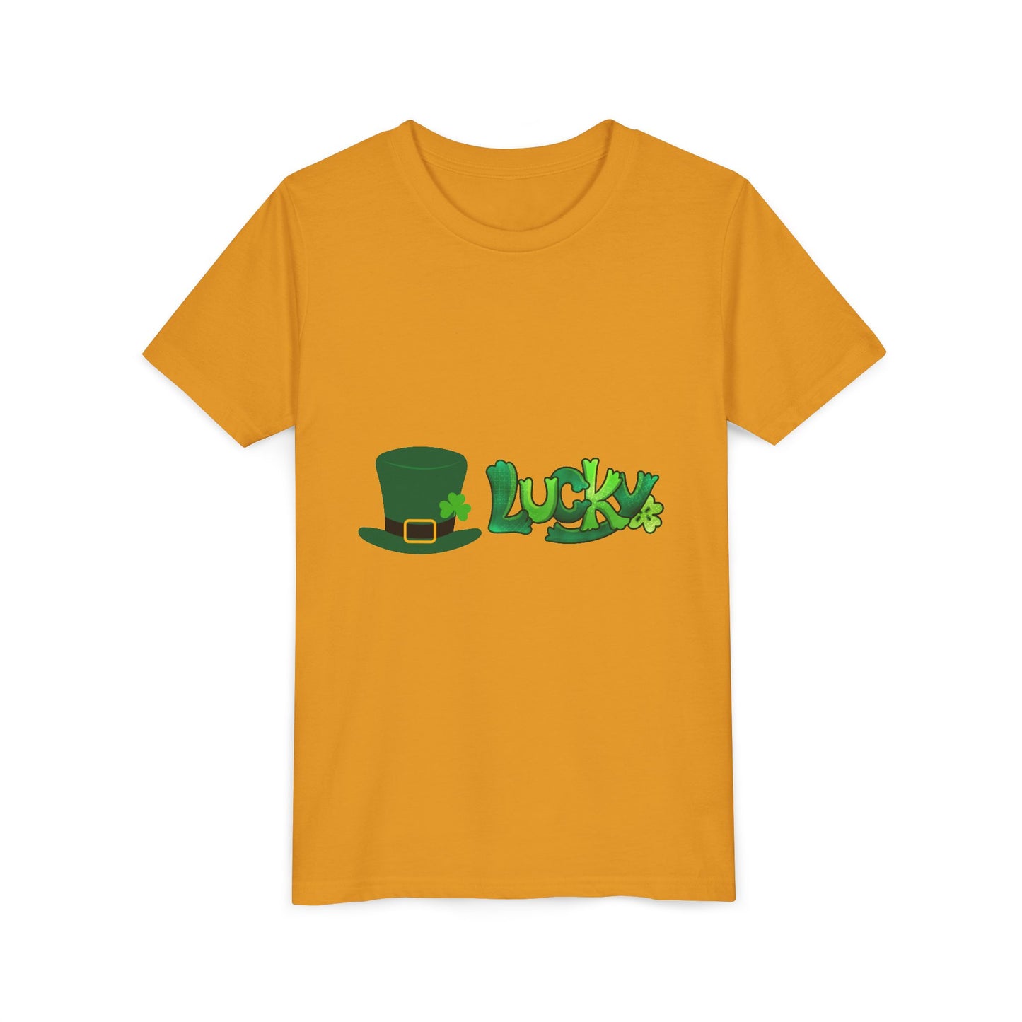 Lucky St. Patricks Day Shamrock Tee | Youth T-Shirt