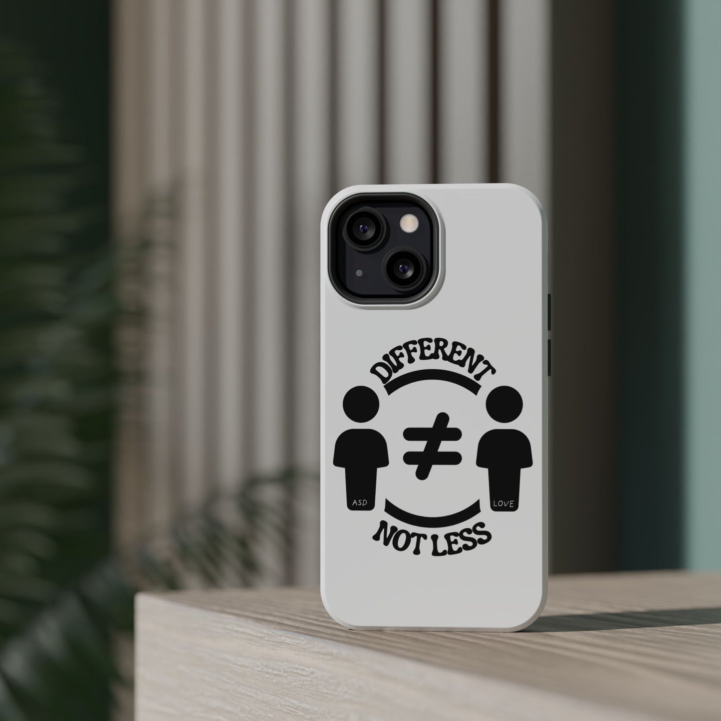 Silhouette Harmony: Different, Not Less - ASD Awareness Phone Case