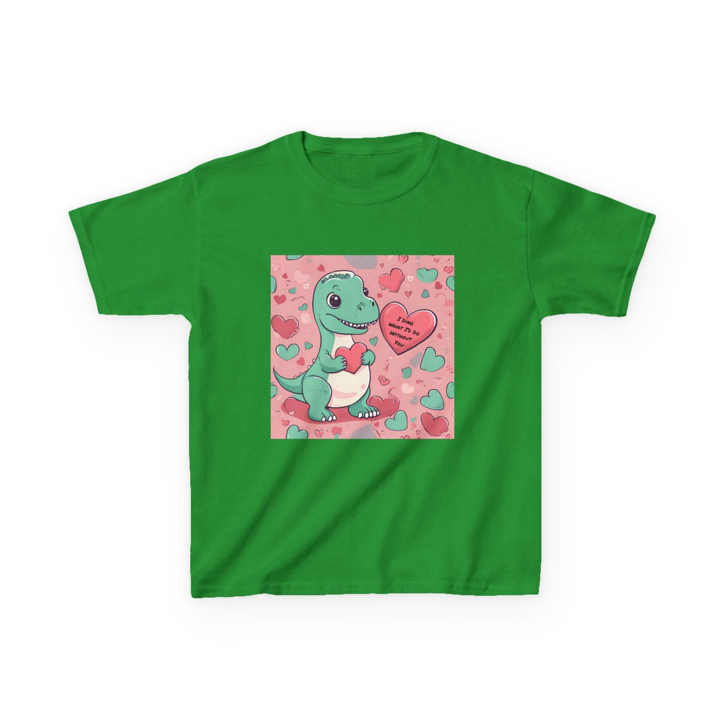 I Dino What I'd Do Without You - Baby Dino Valentine's Kids tee