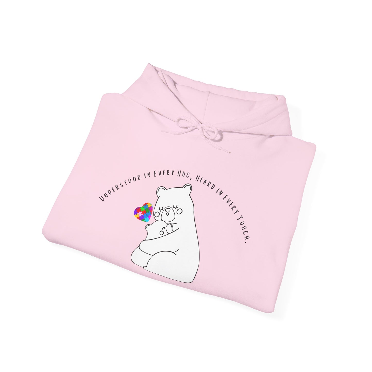 Every Hug, Every Touch - Autism Awareness Hoodie - Gift for Her, Unisex Comfort