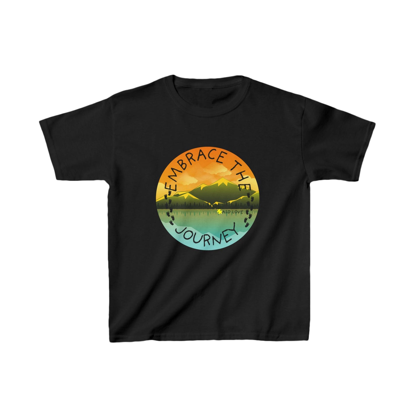 Embrace the Journey - Autism Awareness Kids Tee