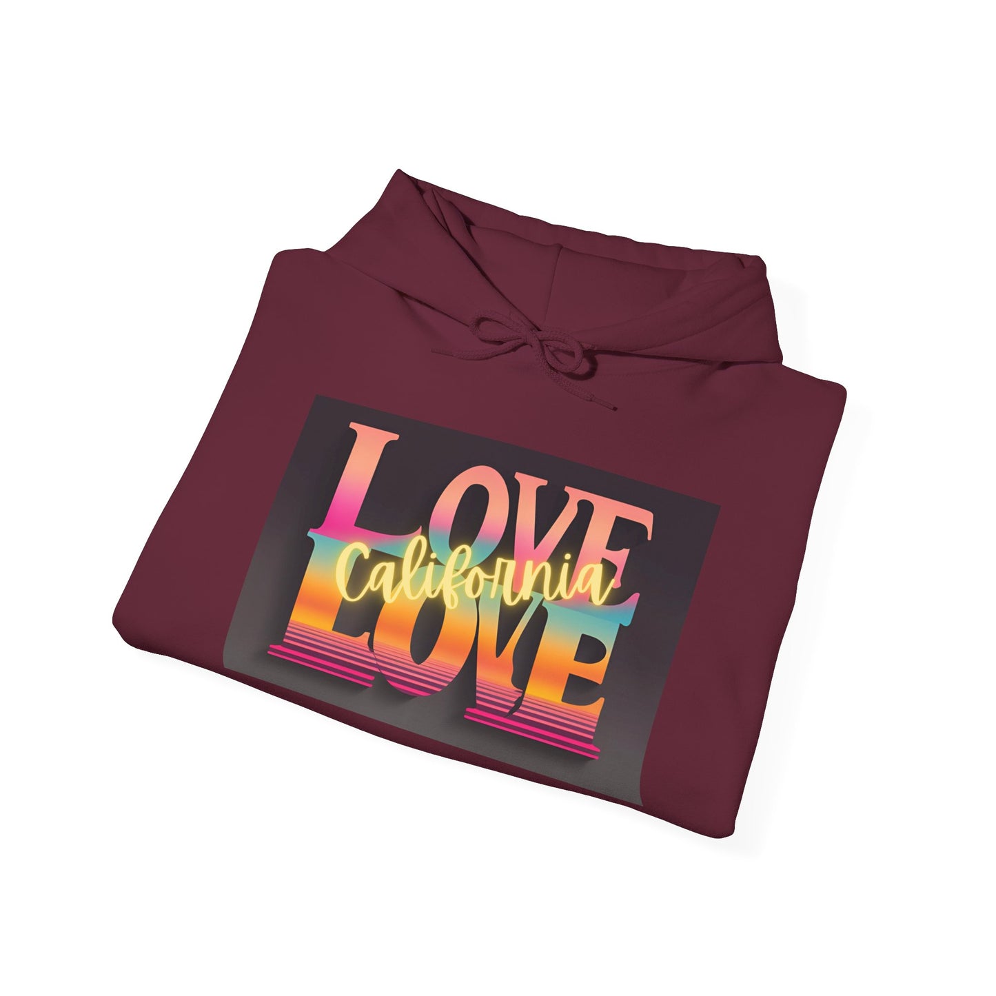 Love, LOVE, California Hoodie (NY) - Cali Love