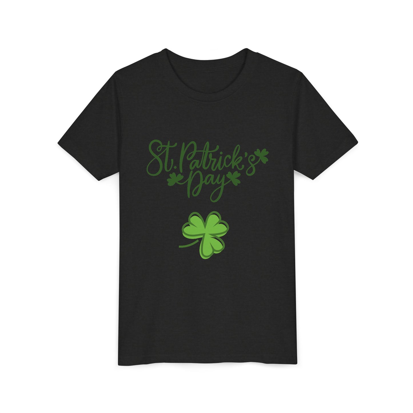 St. Patrick's Day Shamrock Youth Tee | Kids Irish Holiday Shirt