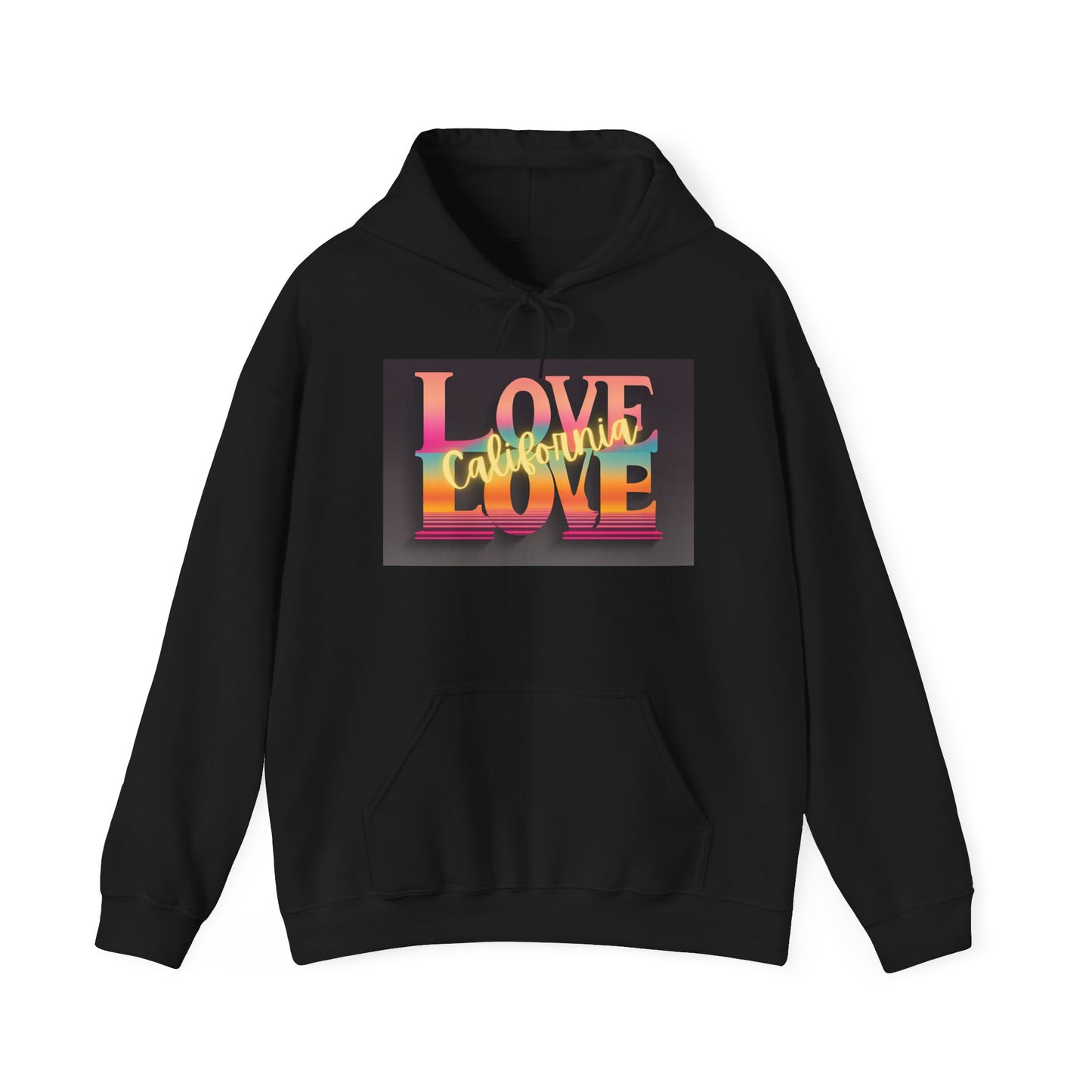 Love, LOVE, California Hoodie (NY) - Cali Love