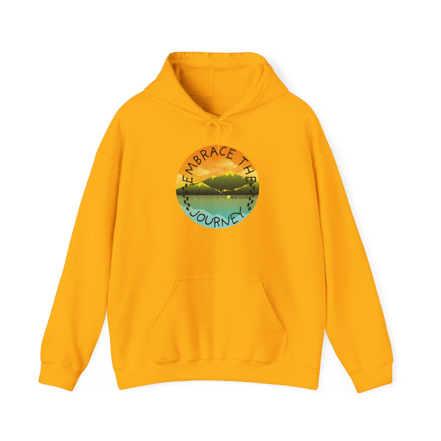 Embrace the Journey | Hoodie | Autism Awareness | Diversity and Inclusivity