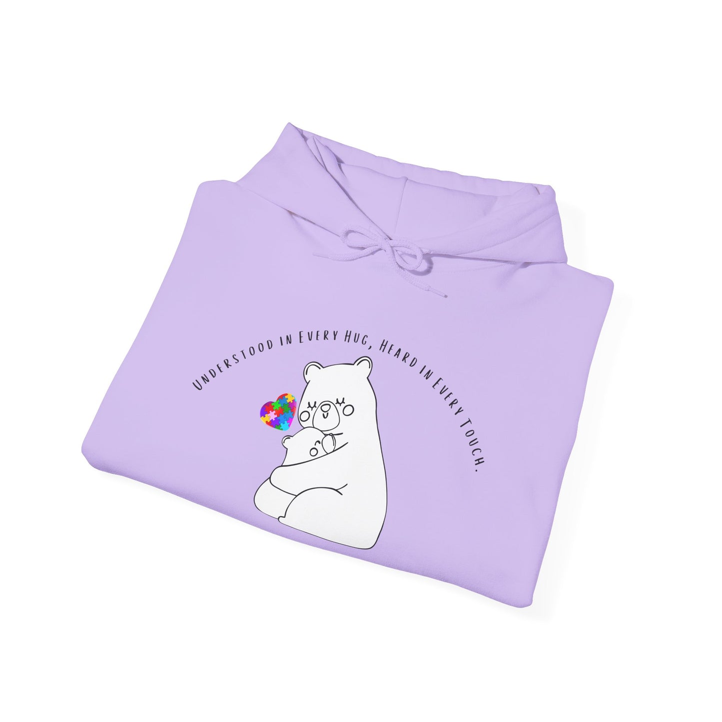Every Hug, Every Touch - Autism Awareness Hoodie - Gift for Her, Unisex Comfort