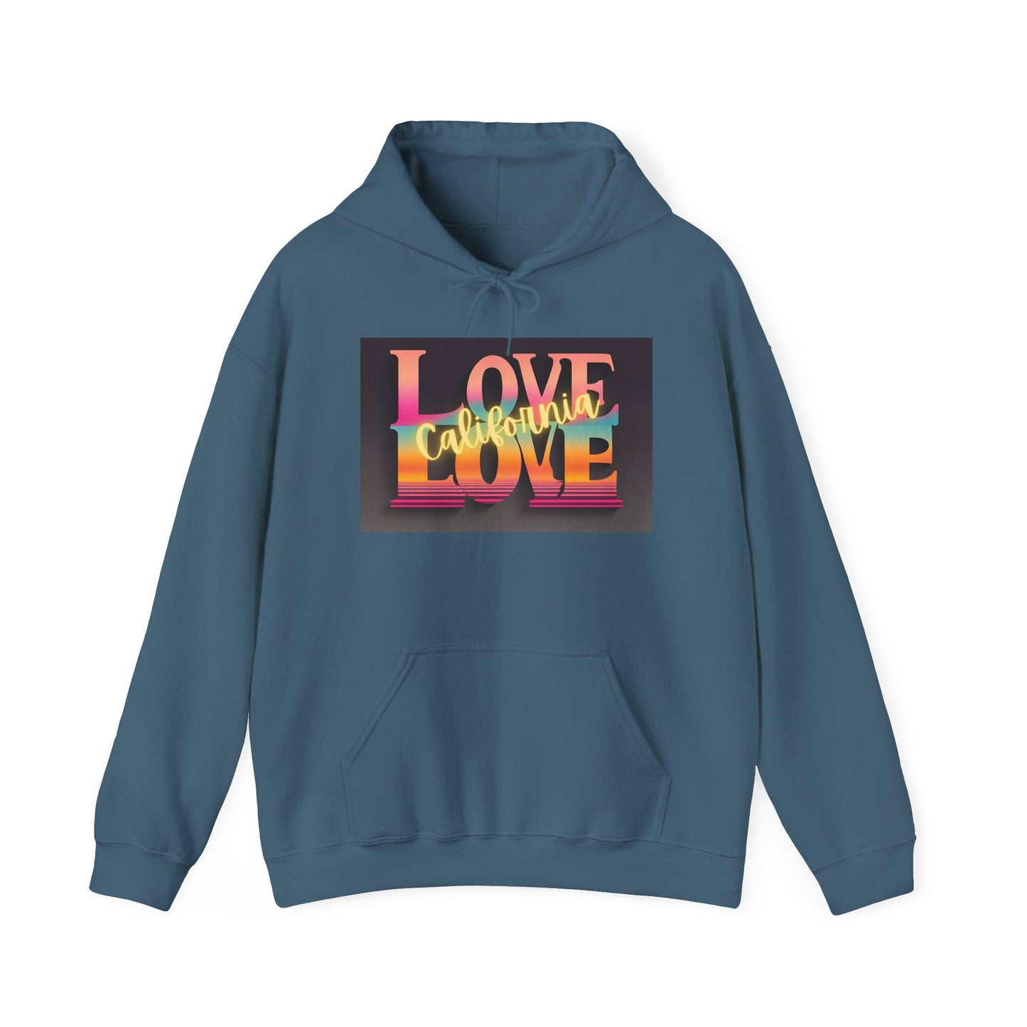 Love, LOVE, California Hoodie (NY) - Cali Love