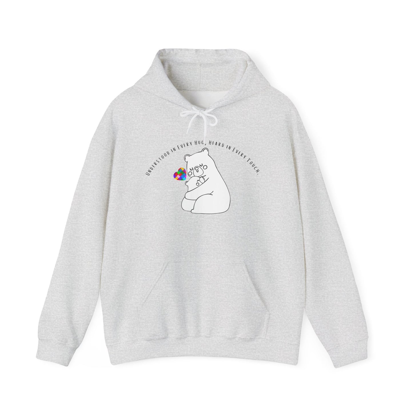 Every Hug, Every Touch - Autism Awareness Hoodie - Gift for Her, Unisex Comfort