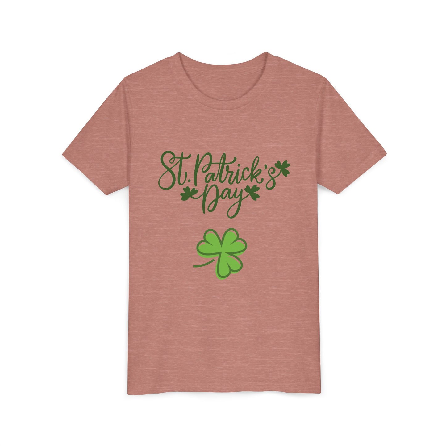 St. Patrick's Day Shamrock Youth Tee | Kids Irish Holiday Shirt