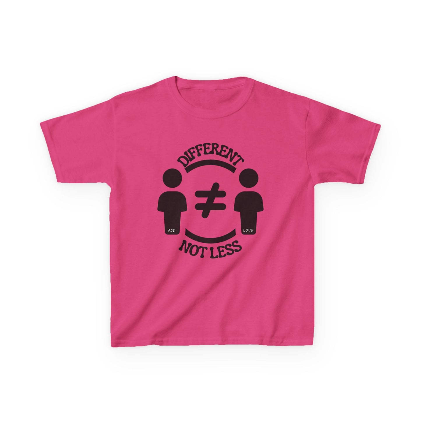 Different Not Less - Equality Autism Awareness kids Tee