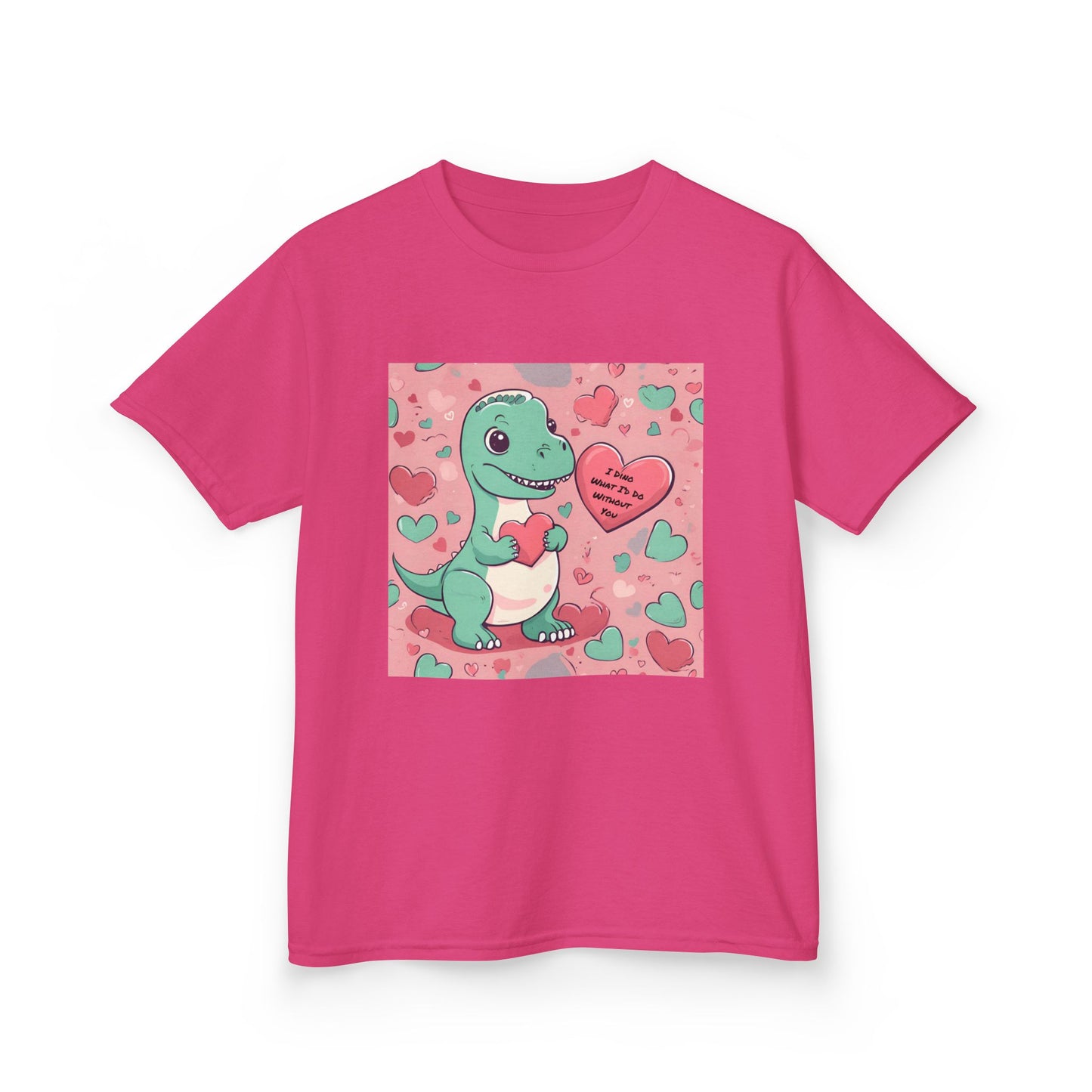 I Dino What I'd Do Without You - Baby Dino Valentine's Kids tee