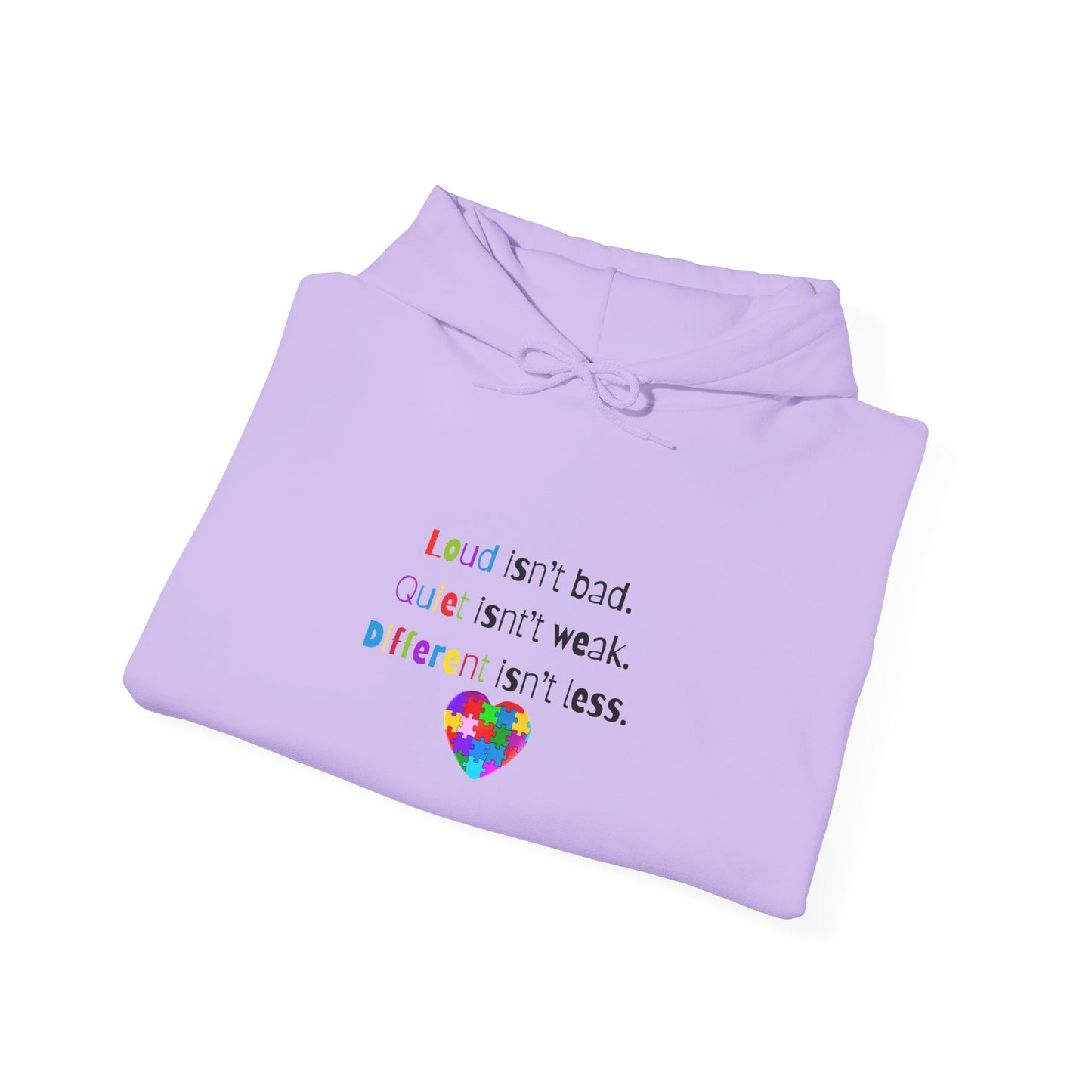 Loud. Quiet. Different - Autism Awareness Hoodie