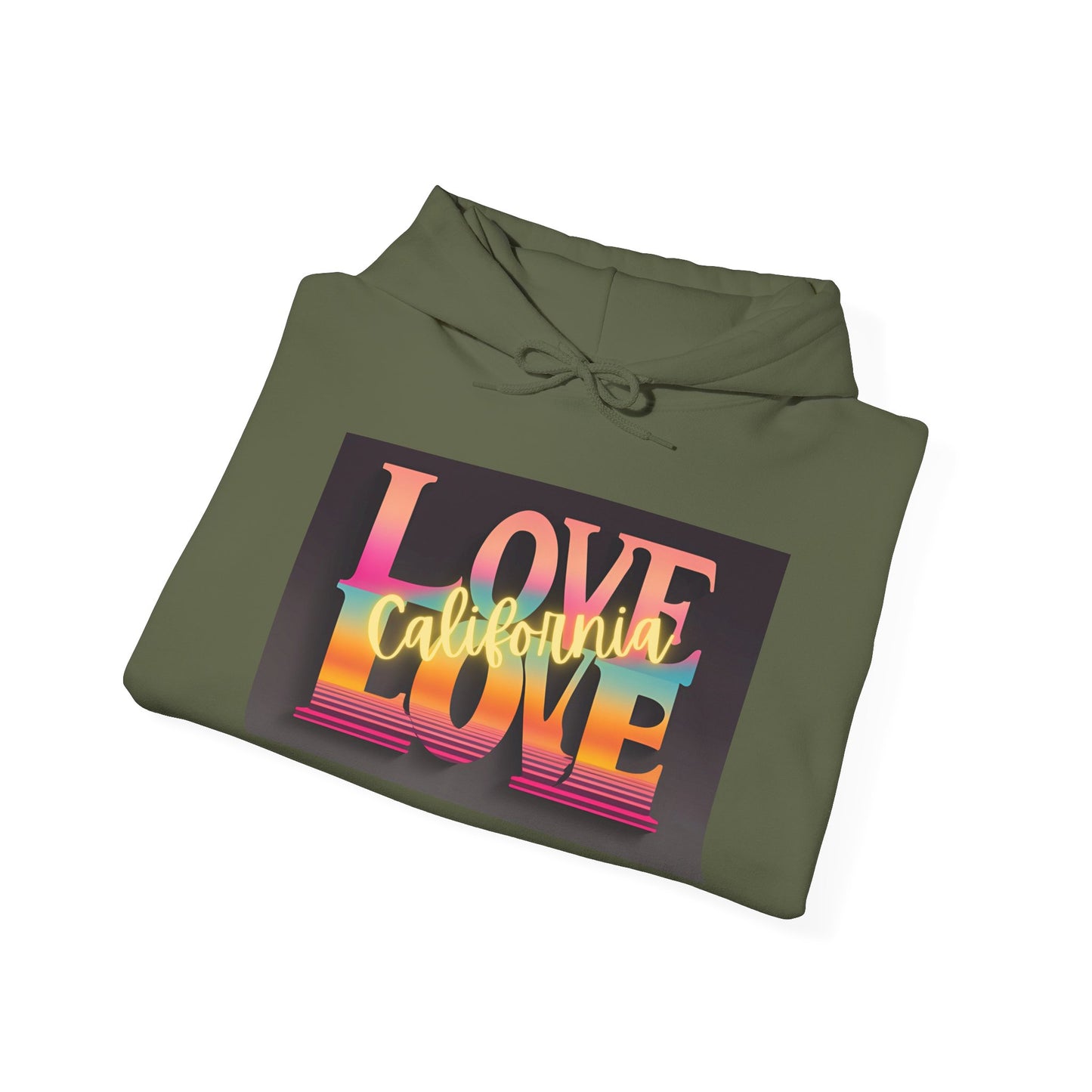 Love, LOVE, California Hoodie (NY) - Cali Love