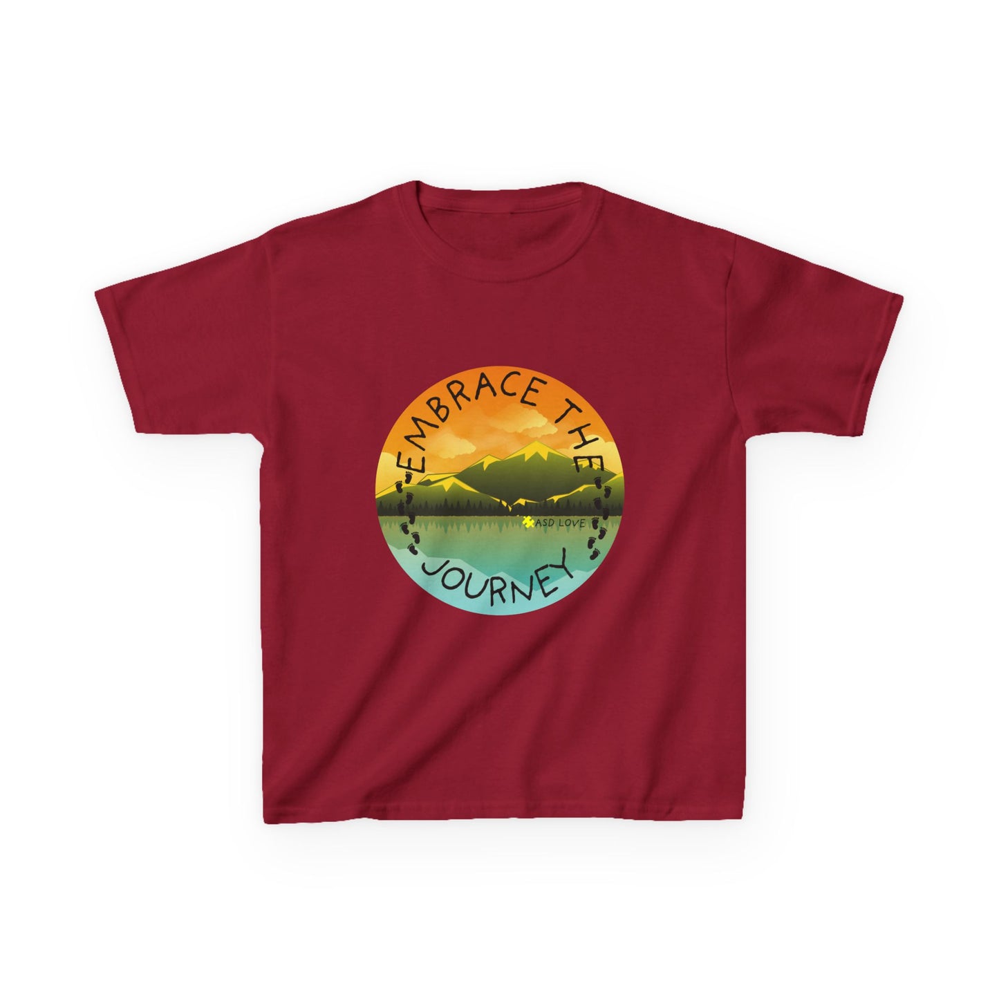 Embrace the Journey - Autism Awareness Kids Tee