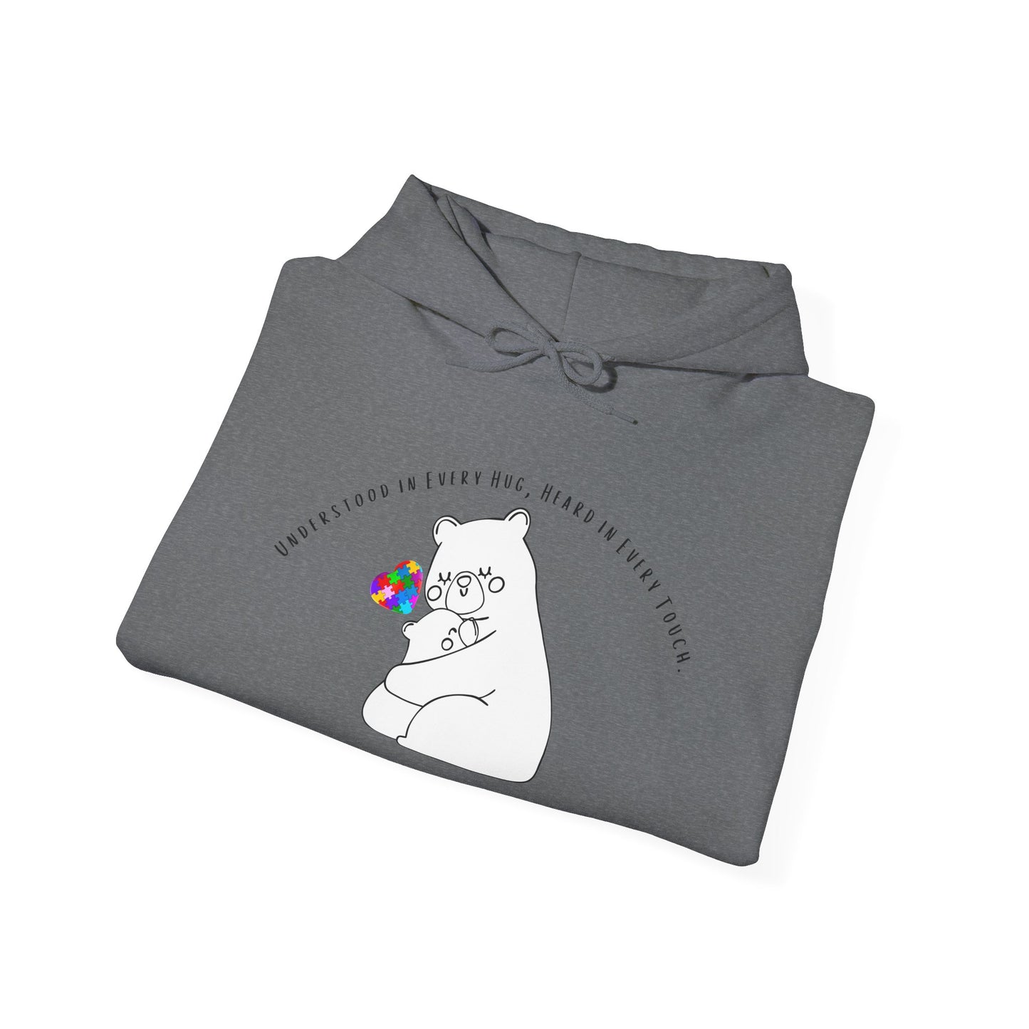 Every Hug, Every Touch - Autism Awareness Hoodie - Gift for Her, Unisex Comfort