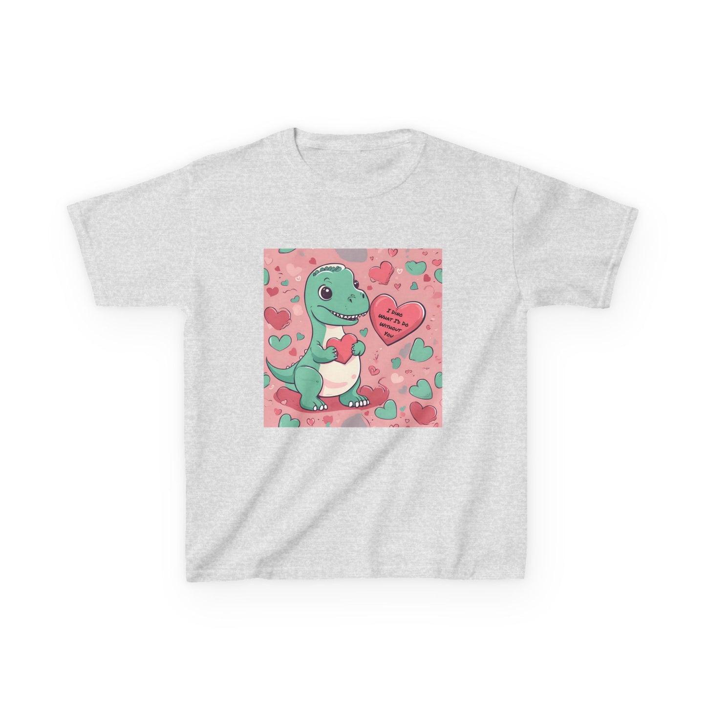 I Dino What I'd Do Without You - Baby Dino Valentine's Kids tee