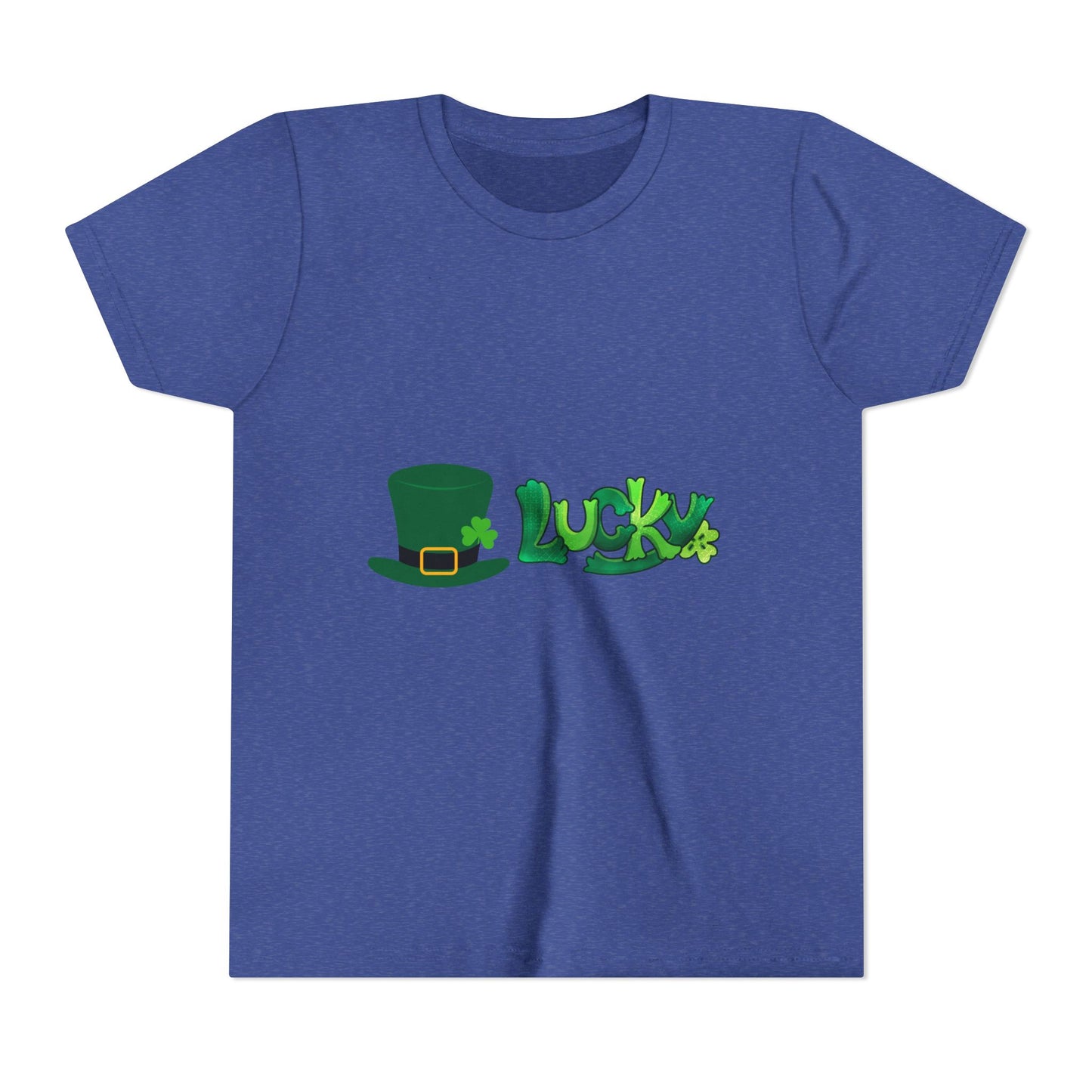Lucky St. Patricks Day Shamrock Tee | Youth T-Shirt