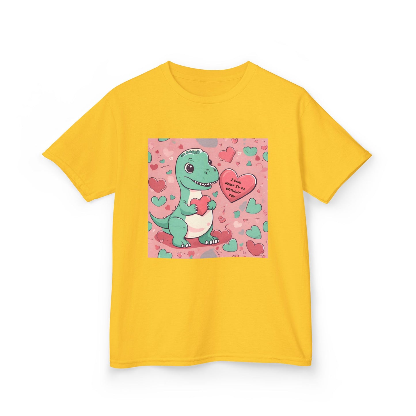 I Dino What I'd Do Without You - Baby Dino Valentine's Kids tee