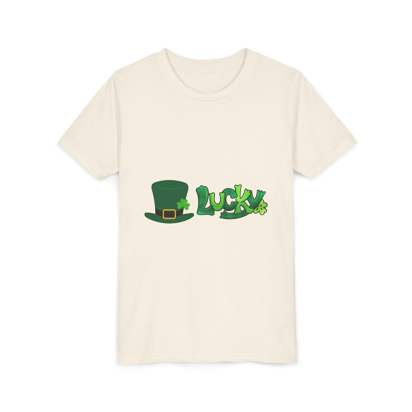 Lucky St. Patricks Day Shamrock Tee | Youth T-Shirt