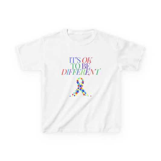 It's Okay to Be Different - ASD Awareness Kids Shirt