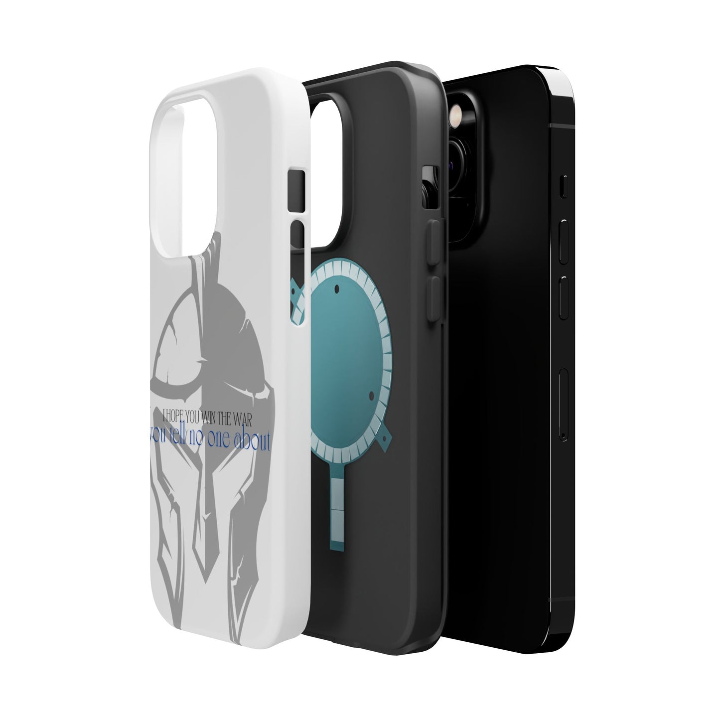Spartan Strength: Win the War You Tell No One About - Mental Health Awareness Phone Case