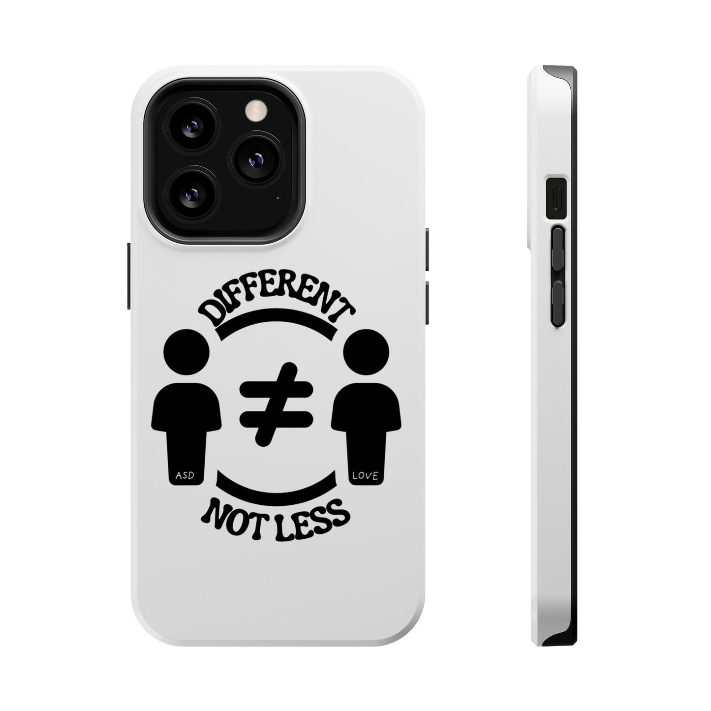 Silhouette Harmony: Different, Not Less - ASD Awareness Phone Case