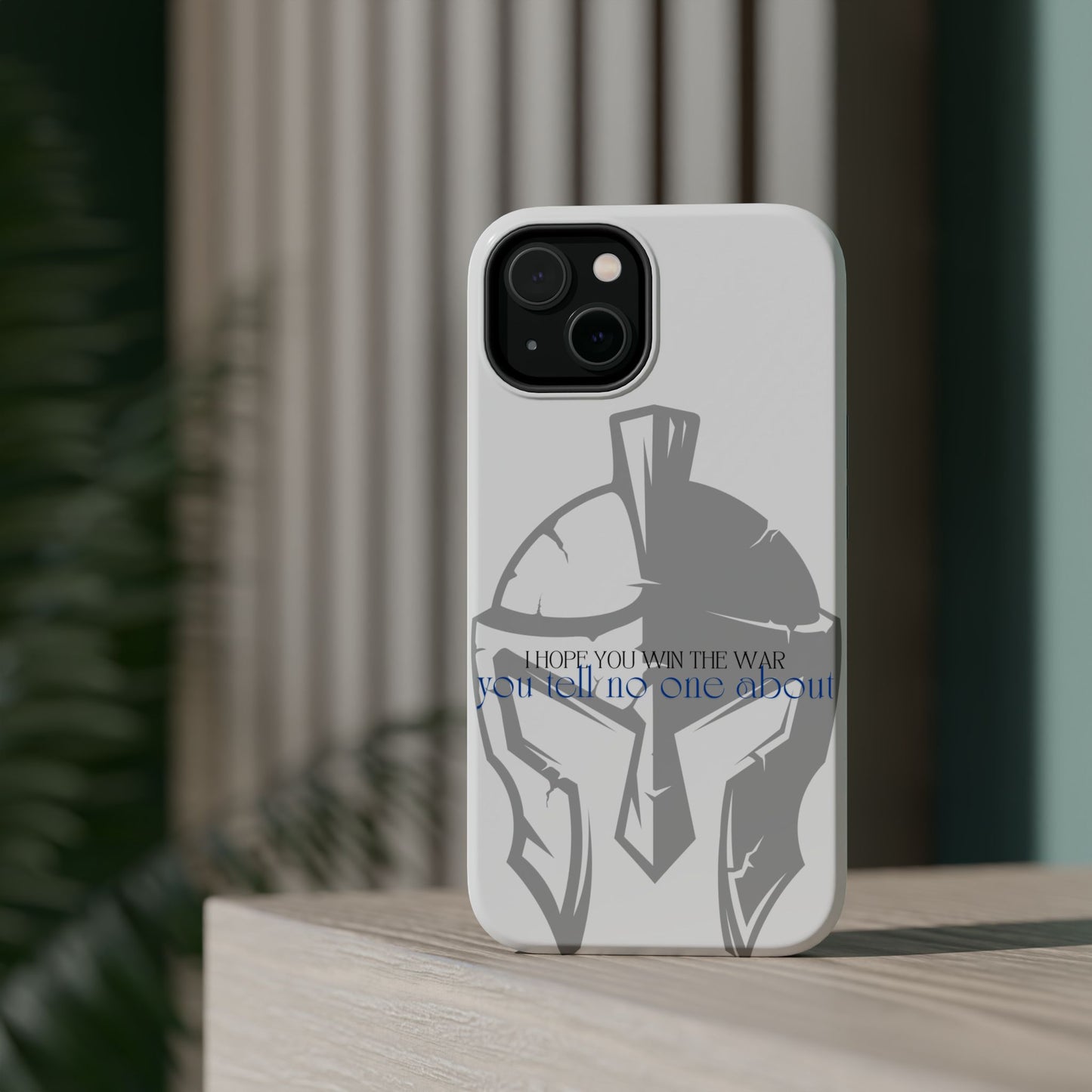 Spartan Strength: Win the War You Tell No One About - Mental Health Awareness Phone Case