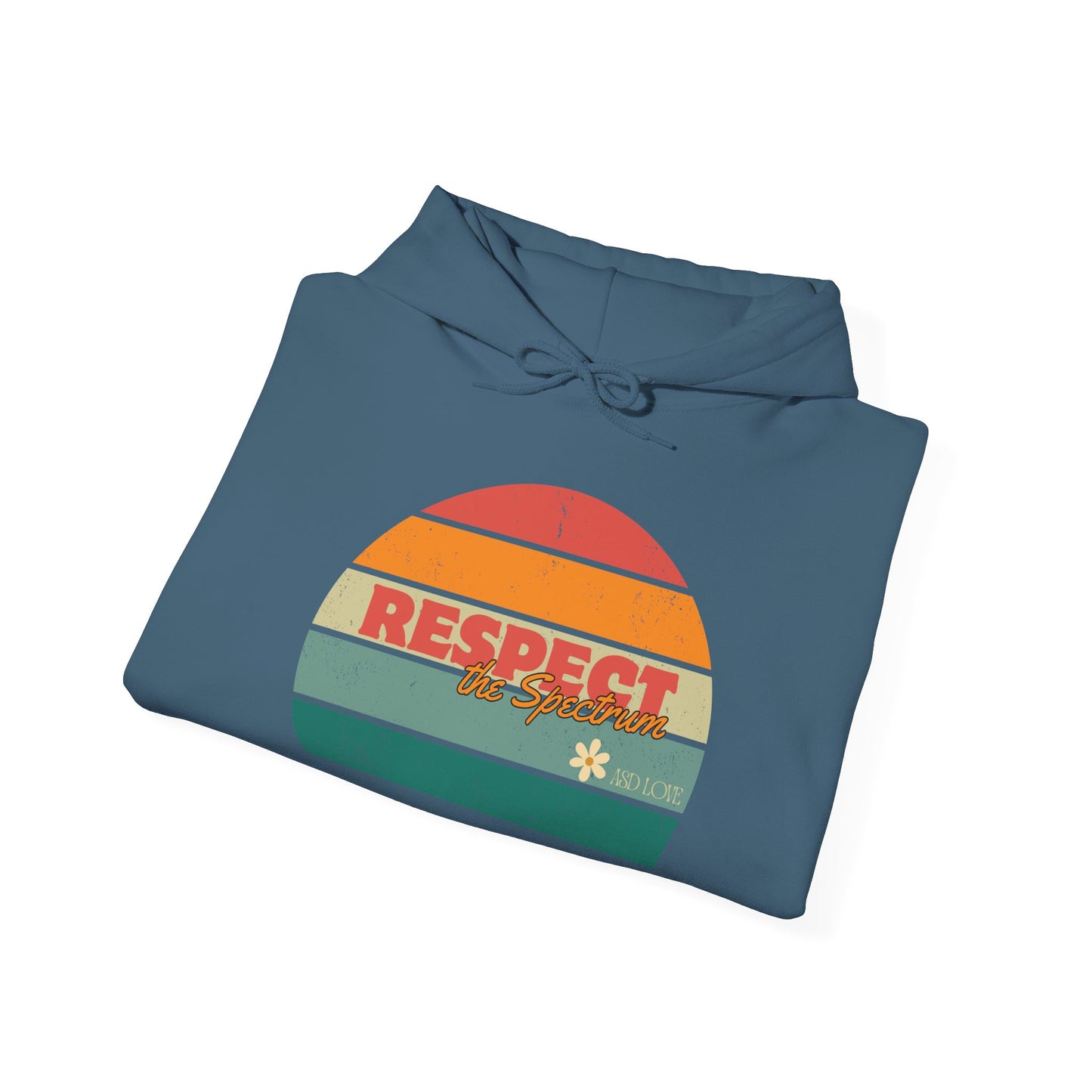 Respect the Spectrum | Hooded Sweatshirt | Autism Awareness | Diversity and Inclusivity