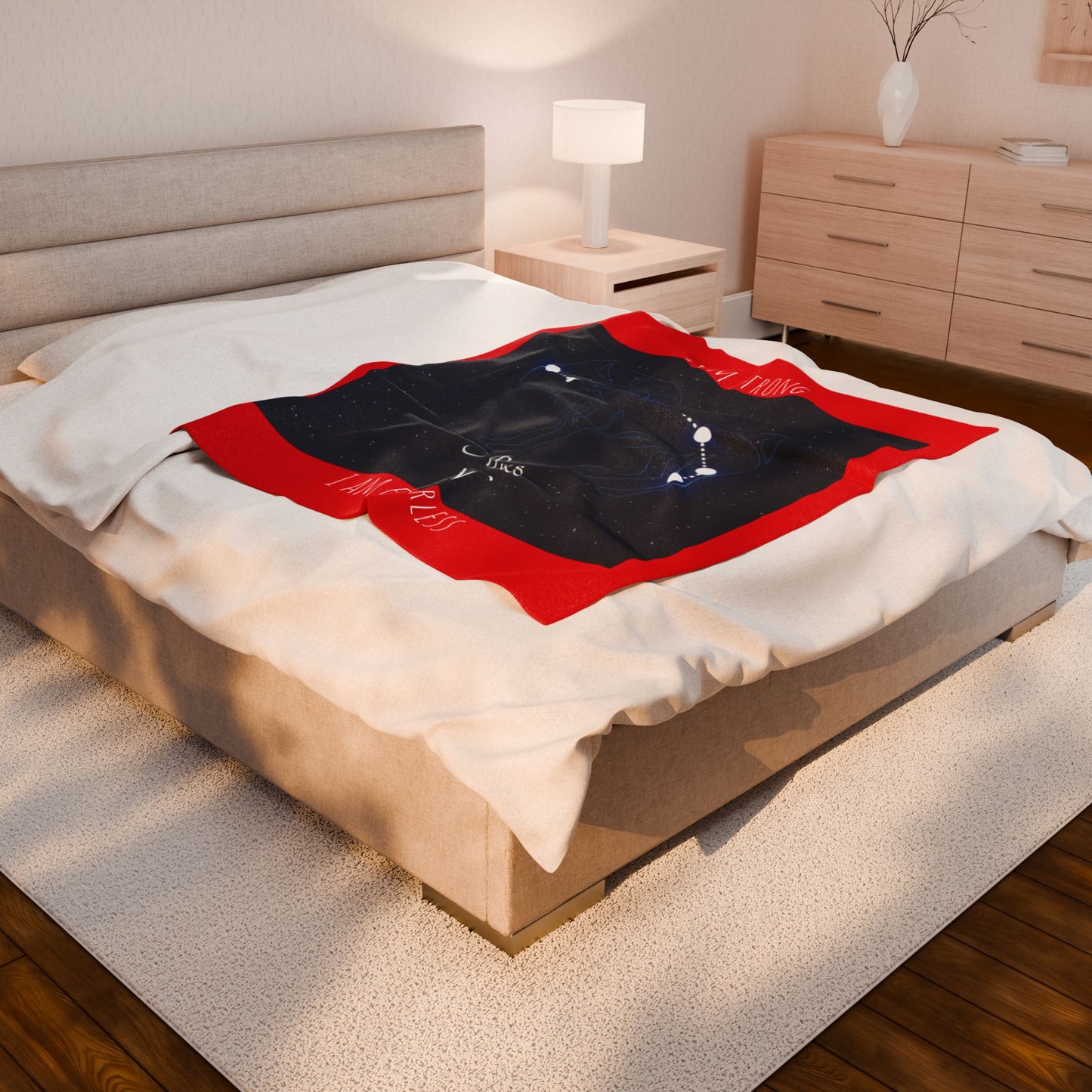 Aries Constellation Blanket - "I Am Strong, I Am Fearless"