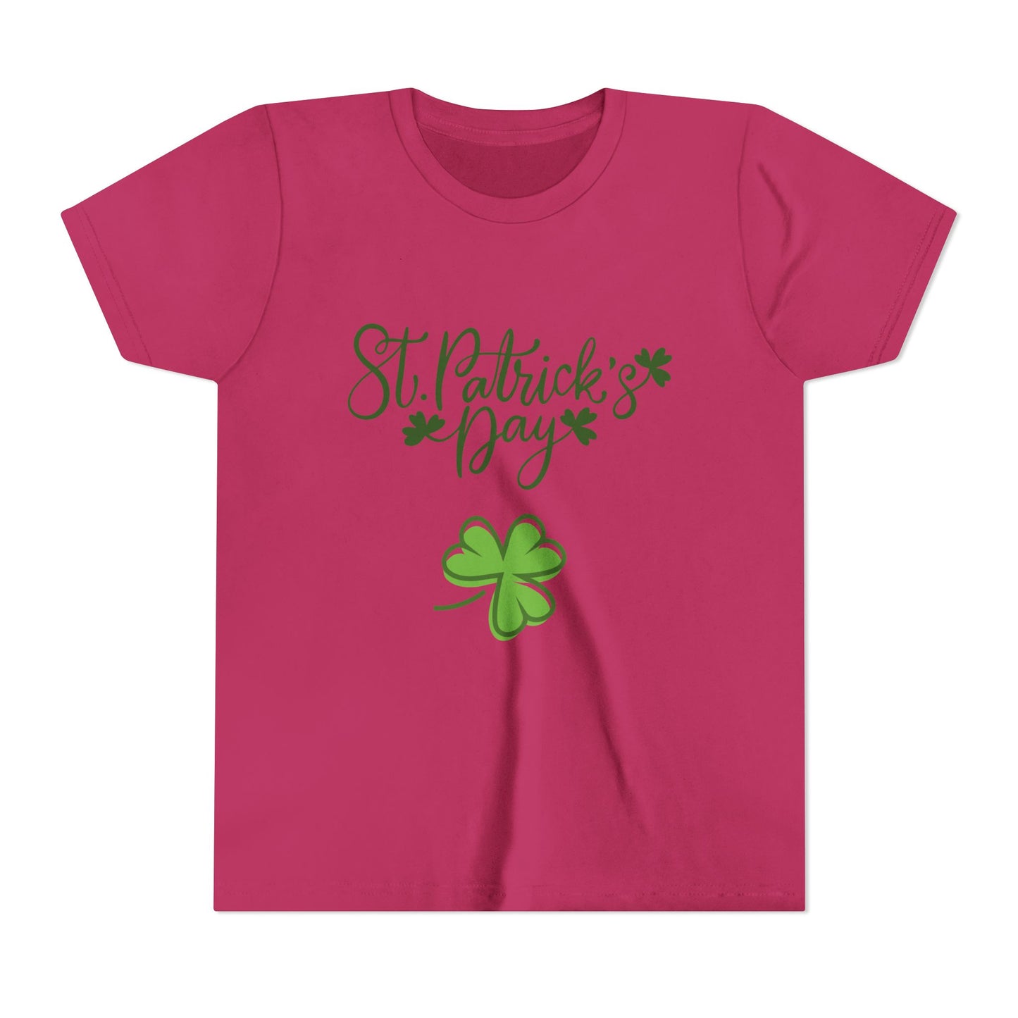 St. Patrick's Day Shamrock Youth Tee | Kids Irish Holiday Shirt
