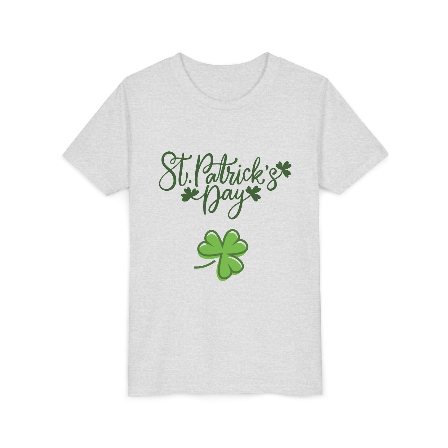 St. Patrick's Day Shamrock Youth Tee | Kids Irish Holiday Shirt