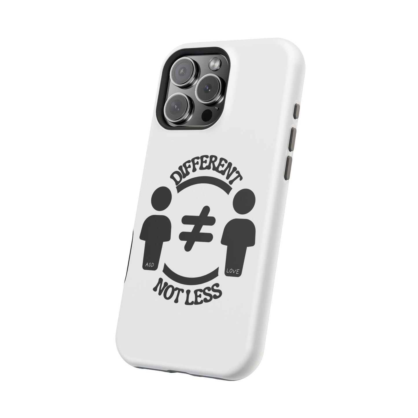Silhouette Harmony: Different, Not Less - ASD Awareness Phone Case