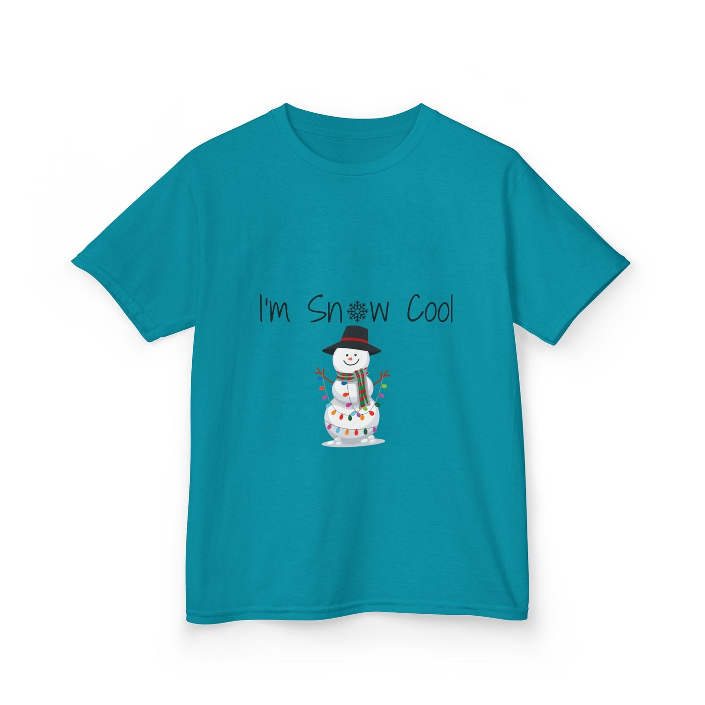 I'm Snow Cool Kids Tee - Fun Holiday Snowman Shirt for Boys and Girls