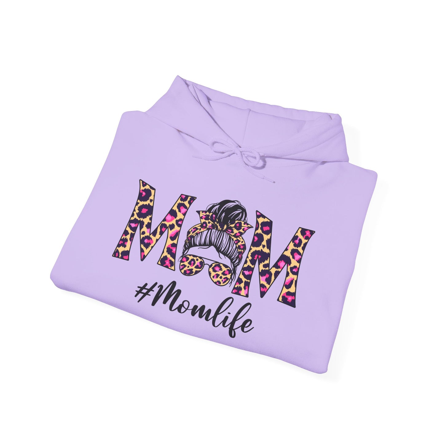 Leopard Print Mom Life Hoodie - Fierce & Fabulous | Mom Life Hoodie, Cozy Sweatshirt for Mothers, Unique Mothers Day Gift, Cute Mom Apparel