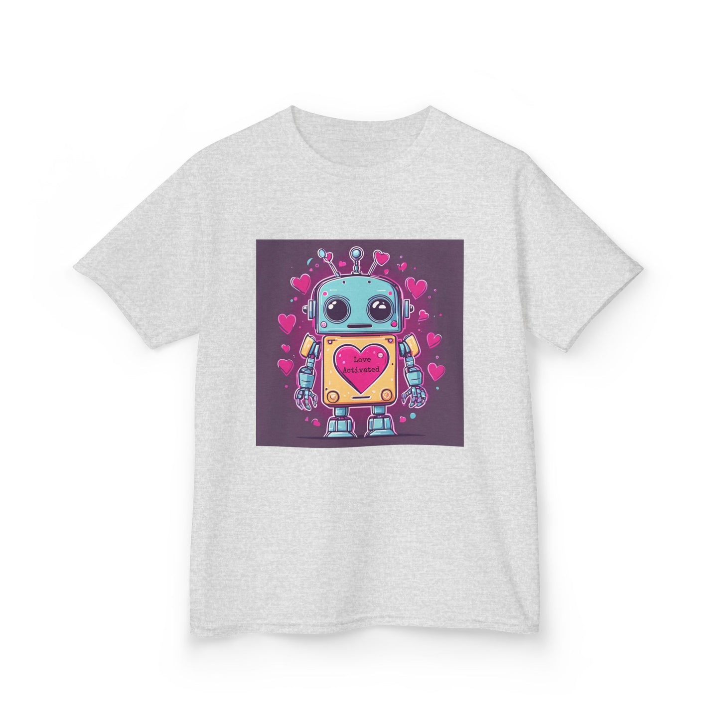 Love Activated - Robot Valentine's Kids' Tee