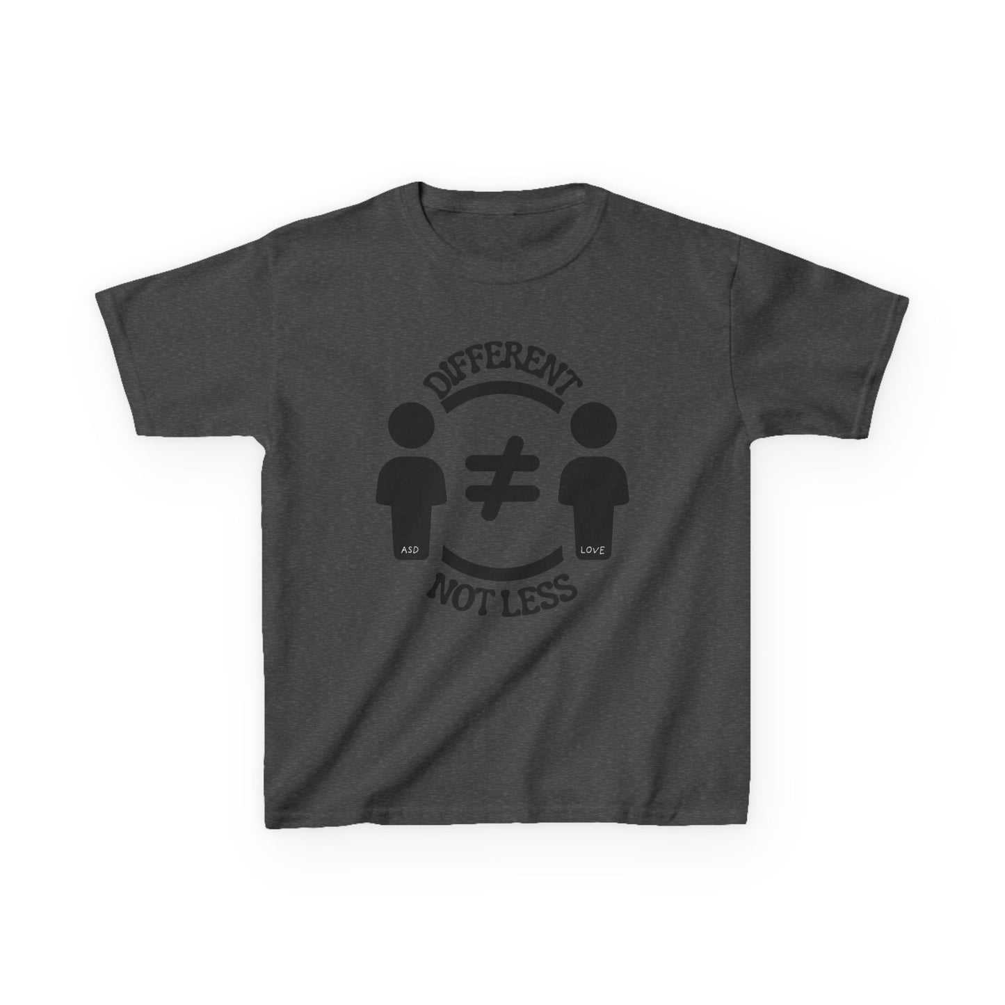 Different Not Less - Equality Autism Awareness kids Tee