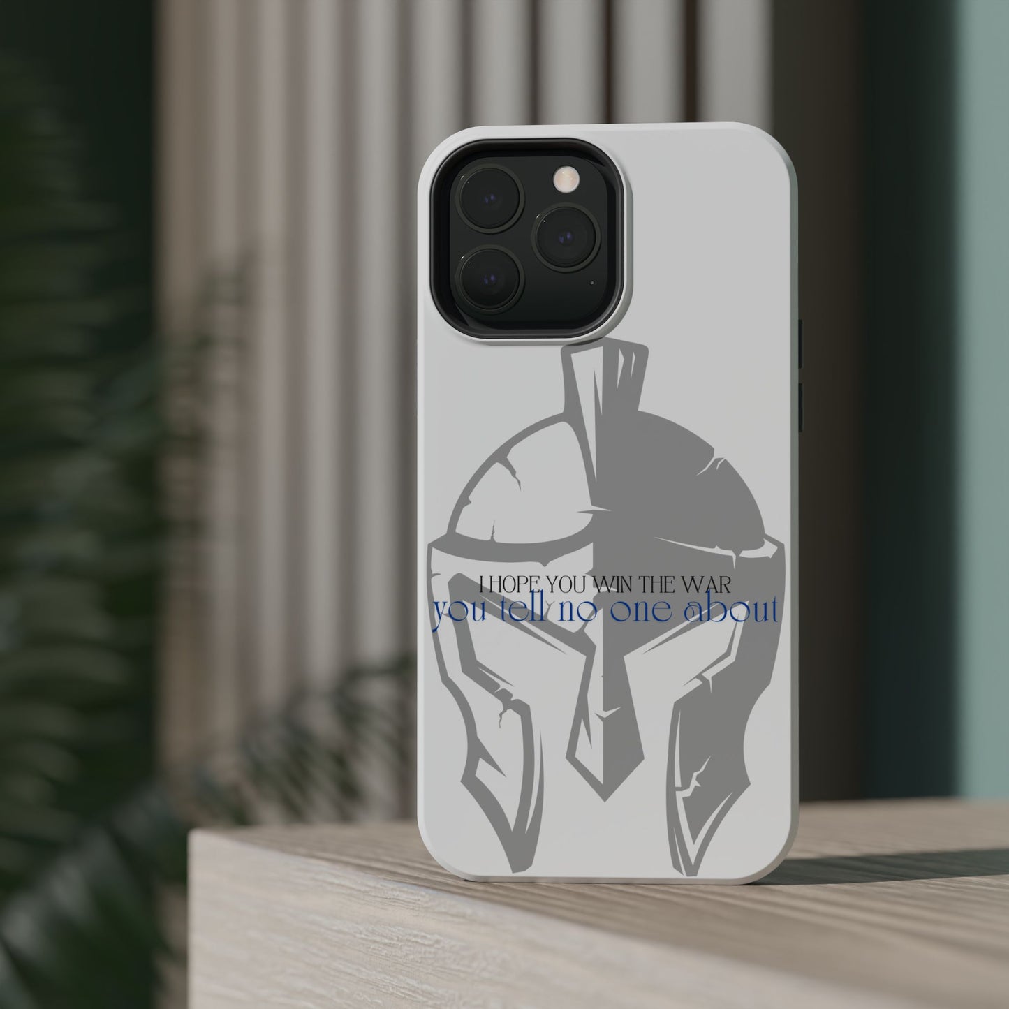 Spartan Strength: Win the War You Tell No One About - Mental Health Awareness Phone Case