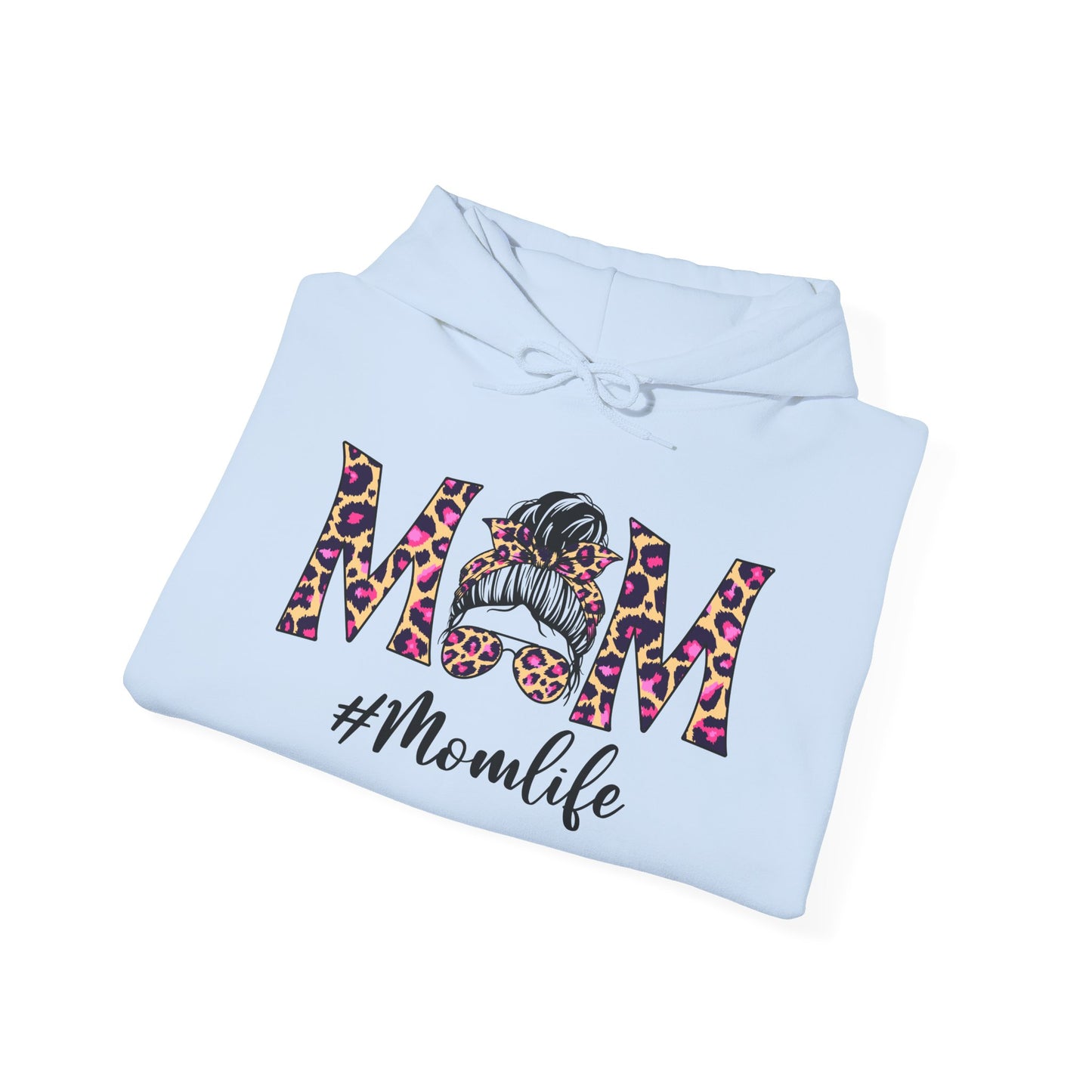Leopard Print Mom Life Hoodie - Fierce & Fabulous | Mom Life Hoodie, Cozy Sweatshirt for Mothers, Unique Mothers Day Gift, Cute Mom Apparel