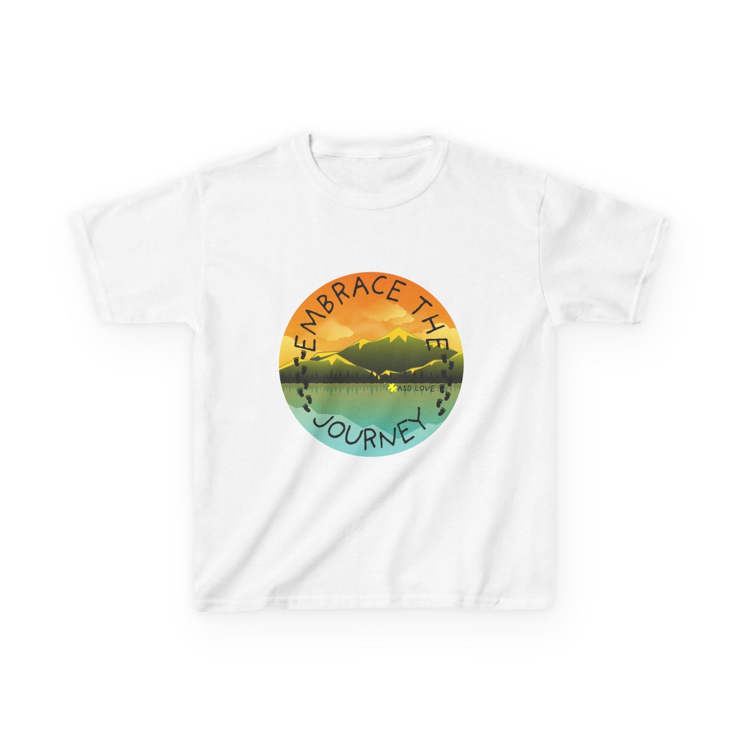 Embrace the Journey - Autism Awareness Kids Tee