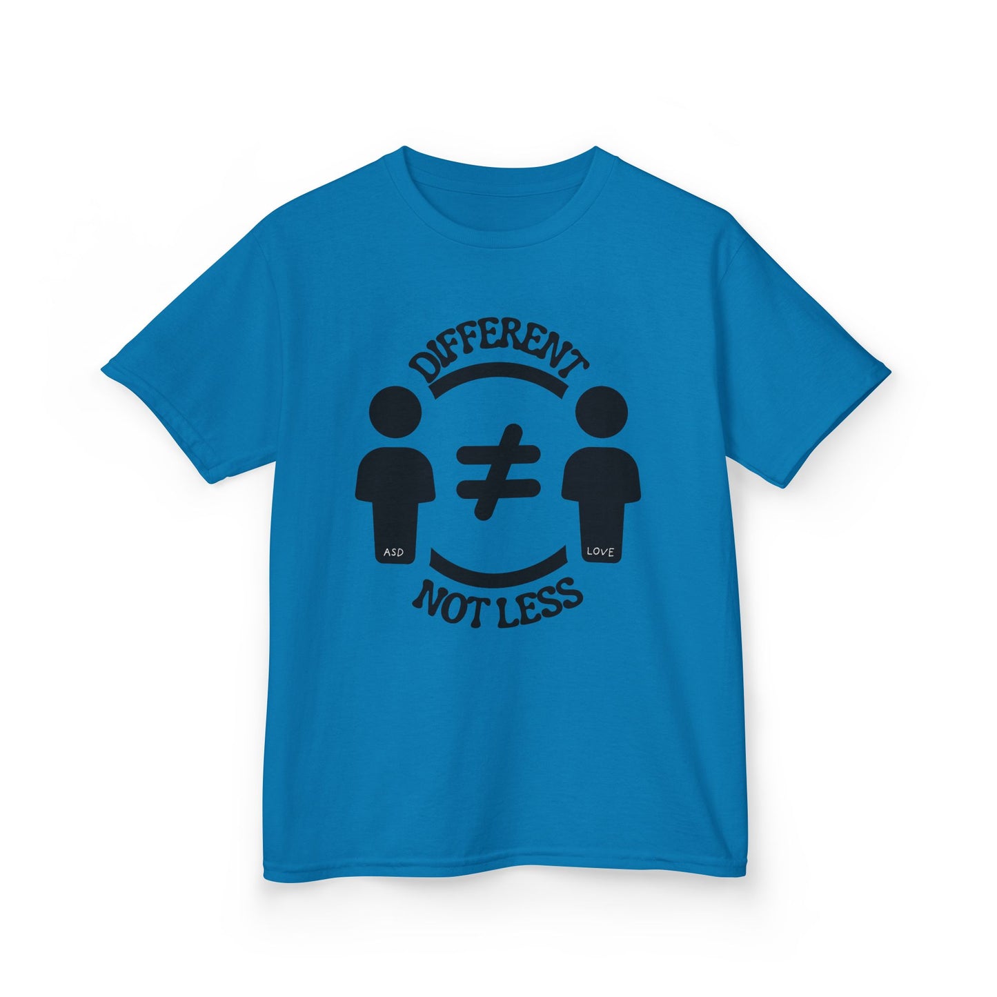 Different Not Less - Equality Autism Awareness kids Tee