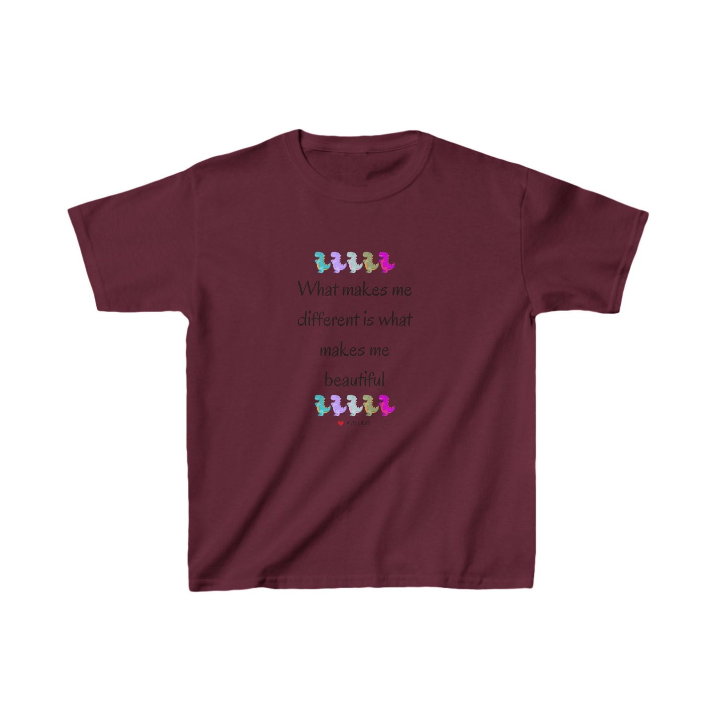 Different is Beautiful - Autism Awareness Kids Tee